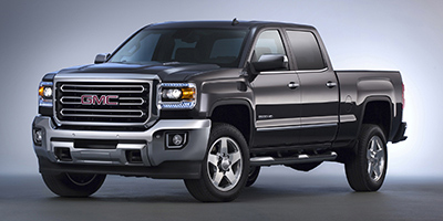 ONYX BLACK 2015 GMC Sierra 2500HD Pickup Truck Four-Wheel Drive Automatic