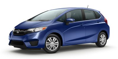 Black 2015 Honda Fit Hatchback Front-Wheel Drive Automatic