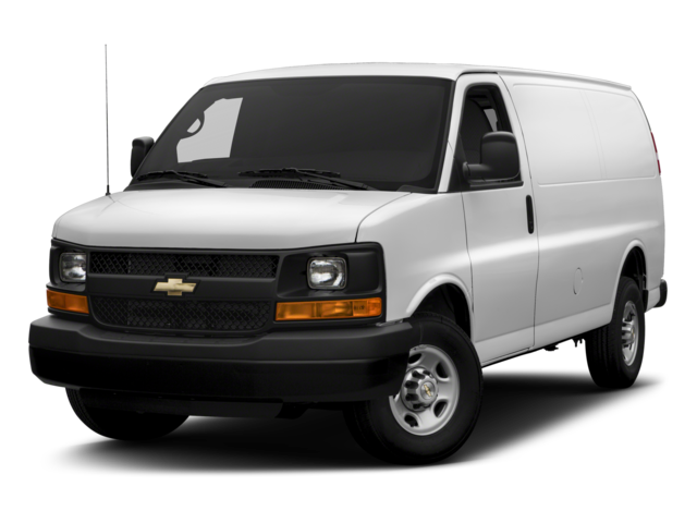 2017 Chevrolet Express 2500 Work Van 3D Cargo Van